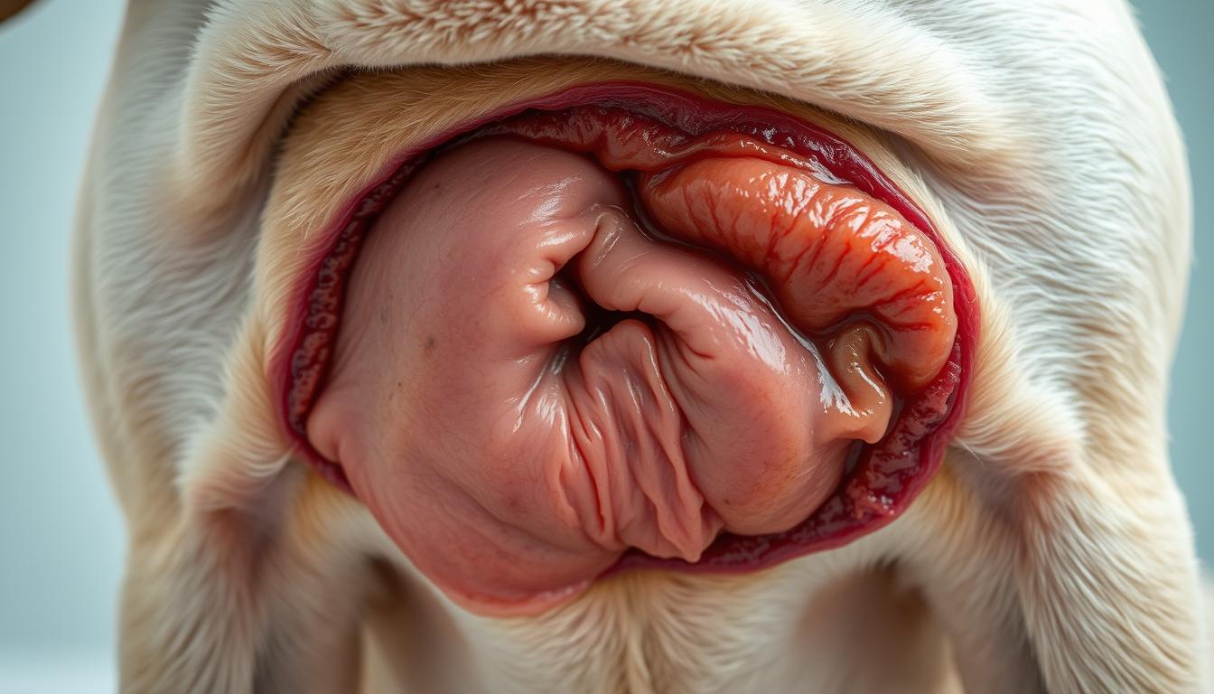 ulcer gastric la câine