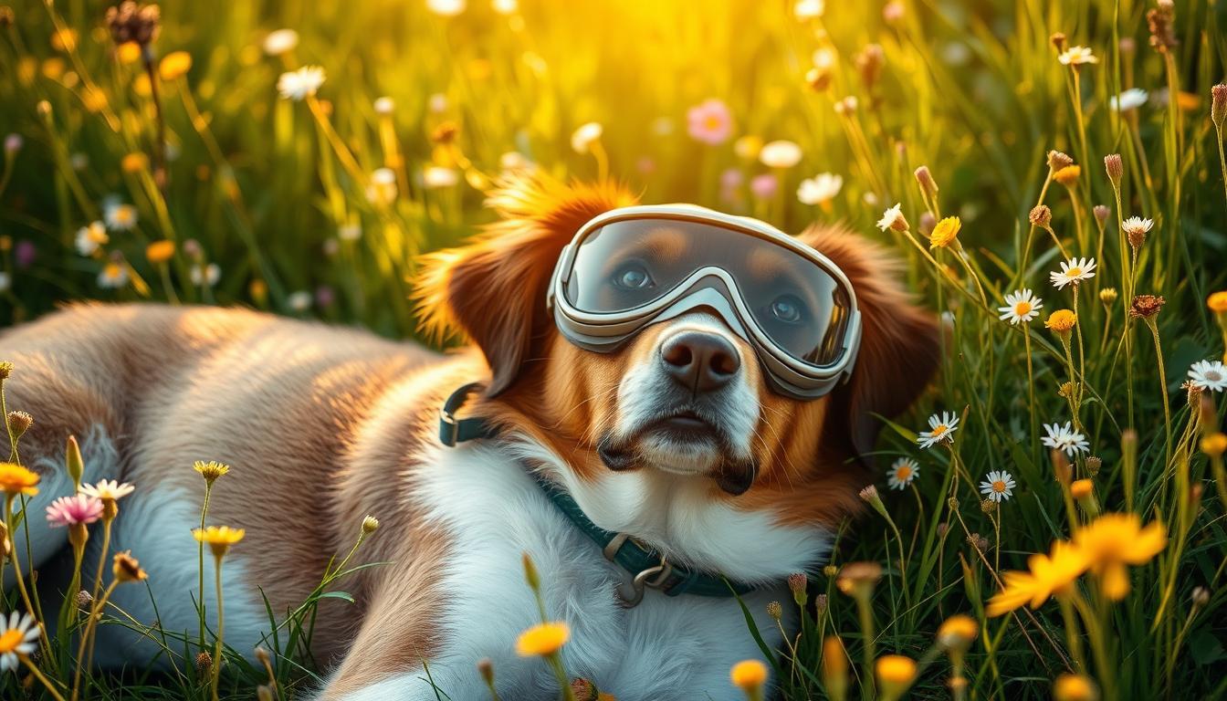 alergie polen câine vară