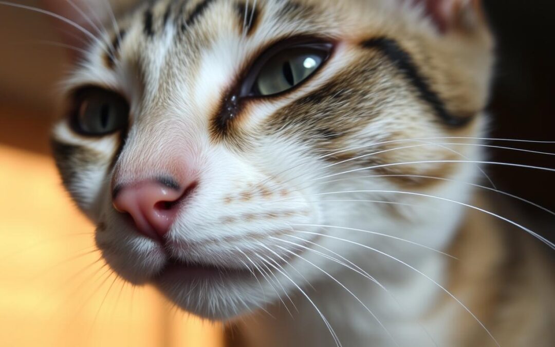 La ce să fii atent când hrănești o pisică cu zone fără blană?