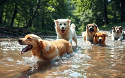 Cum ajută apa articulațiile câinelui vara?