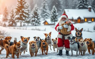 Moș Nicolae și câinele tău – cum să-l surprinzi?