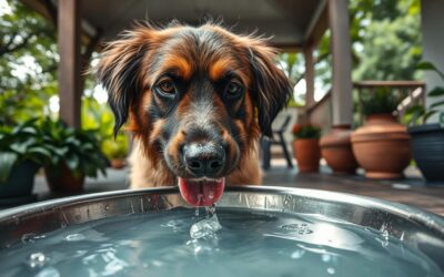 Ce faci dacă al tău câine nu bea suficientă apă pe căldură?