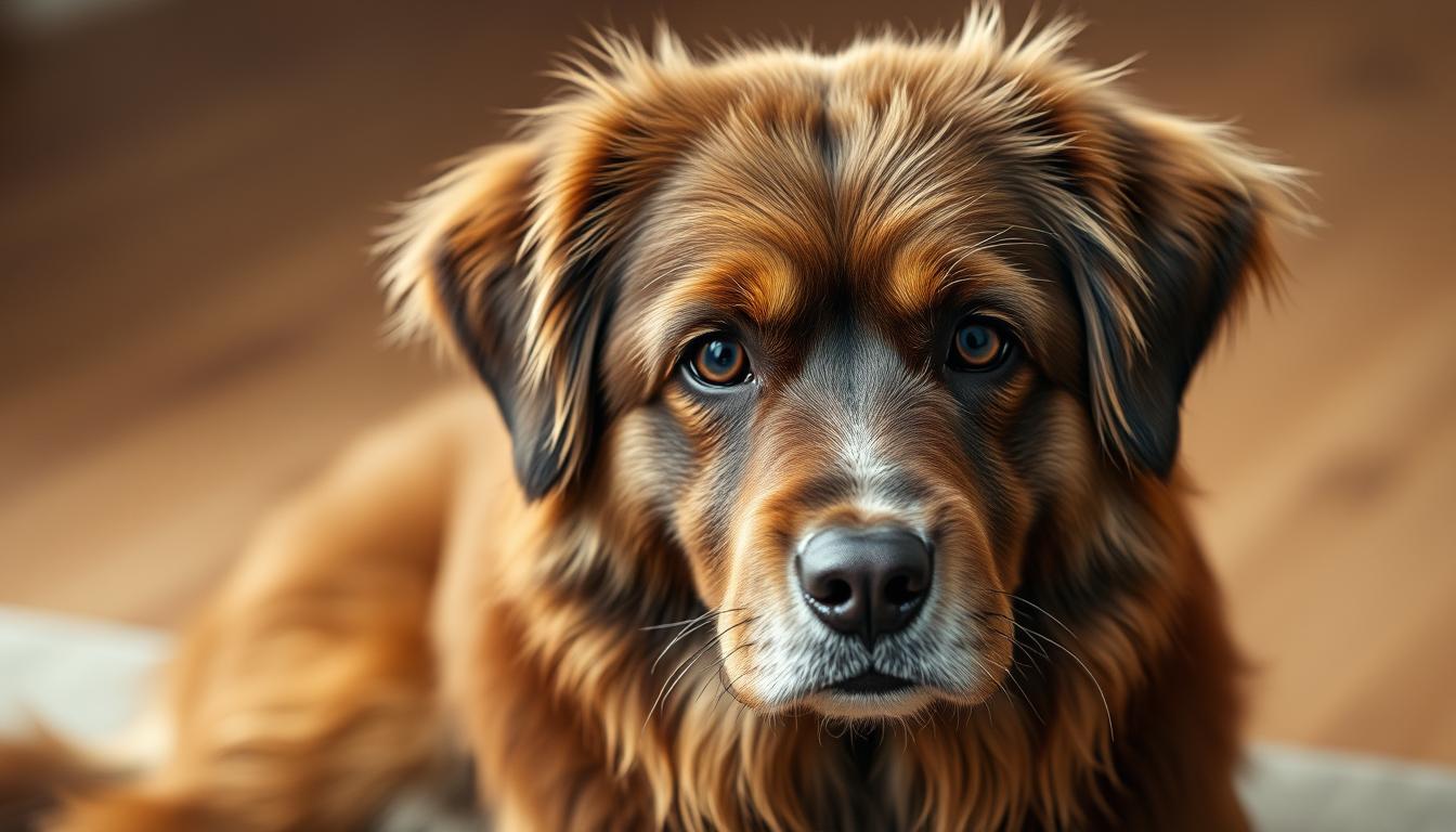 câine cu probleme de blană hrană cricksydog