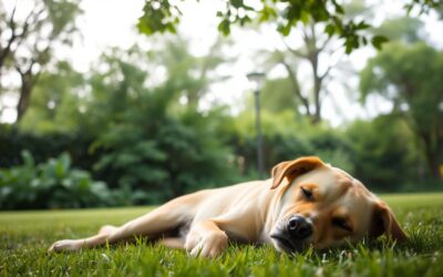 Cum calmezi un câine sensibil la zgomote vara?