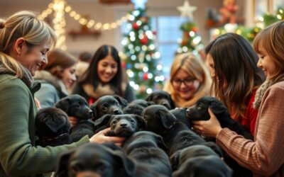 Adopția câinilor negri – idee de campanie de Crăciun