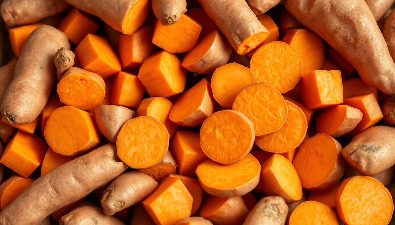 cartof dulce în hrana pentru câini