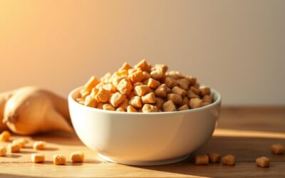 Cereale sau cartof dulce? Comparație pentru câinii alergici