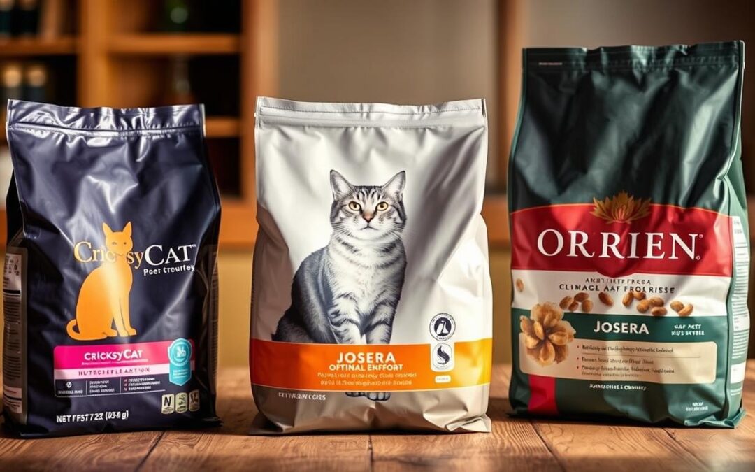Comparație hrană digestivă: CricksyCat, Josera, Orijen