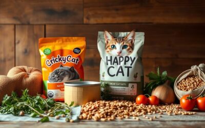 CricksyCat vs Happy Cat – comparație de ingrediente naturale