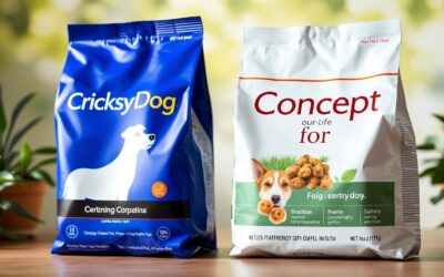 CricksyDog vs Concept for Life – comparație detaliată de hrană