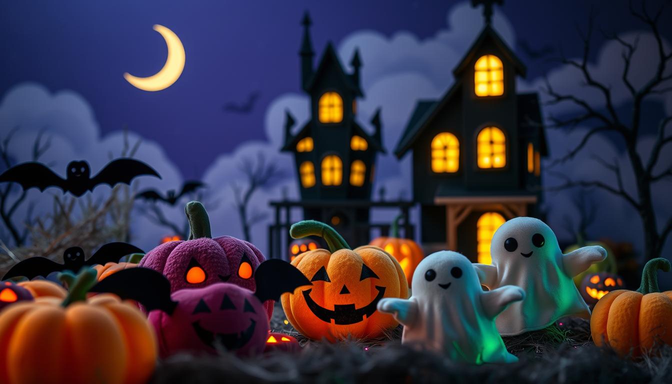 decor de Halloween pentru câine