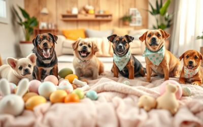 Decorațiuni de Paște sigure pentru câini