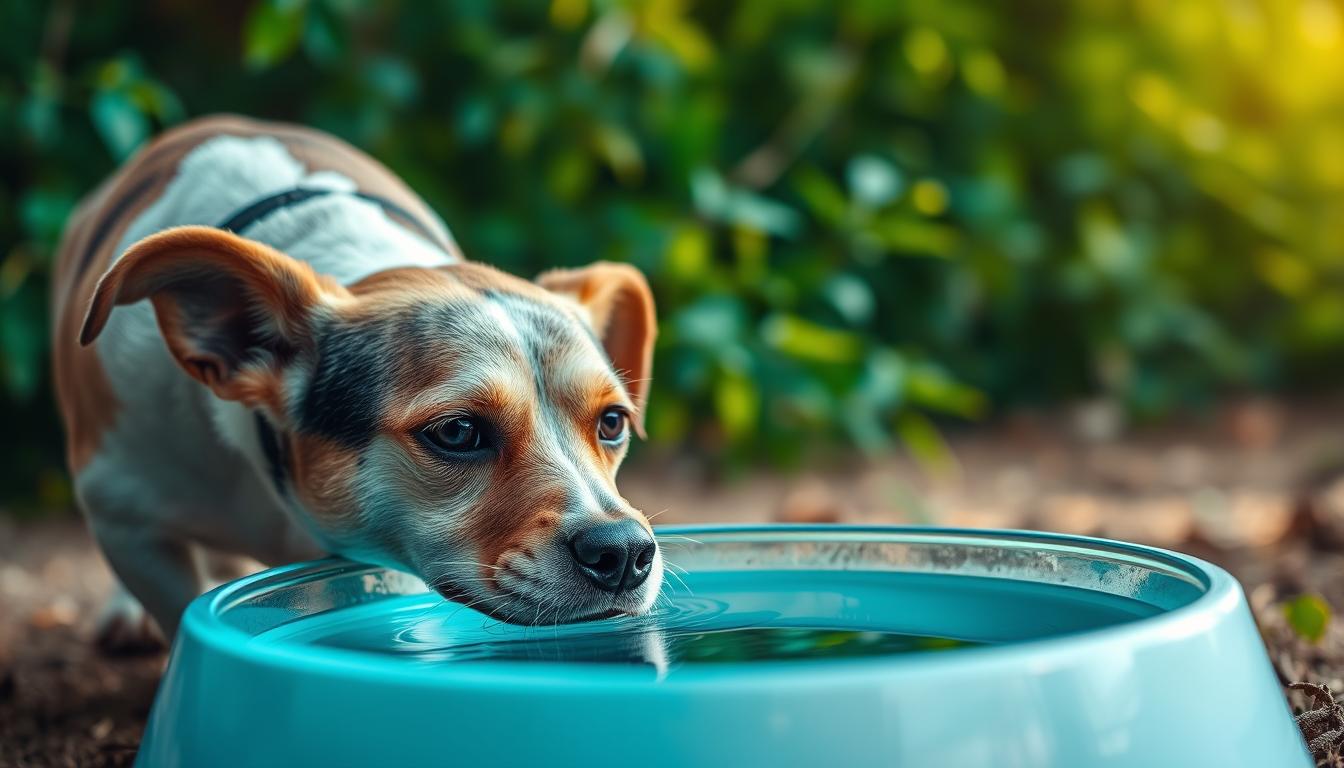 diaree-caine-caldura-vara diaree câine căldură vară