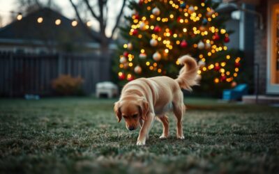 Ghirlande luminoase vs. câini – cum eviți haosul
