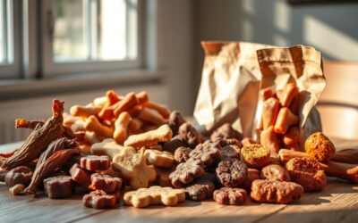 Gustare uscată cu carne vs snack moale de dresaj – când să le oferi?
