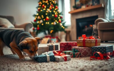 Blog 19 Grămezi de ambalaje de Crăciun și câini – la ce să fii atent