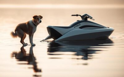 Hidrobicicletă cu câinele – este posibil și sigur?