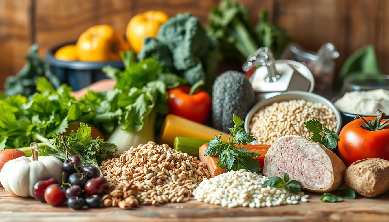 hrană pentru câini din ingrediente de calitate alimentară umană