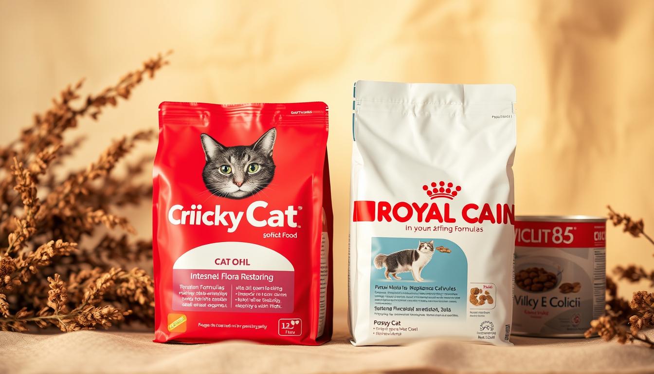hrană pentru floră intestinală – cricksycat vs royal canin