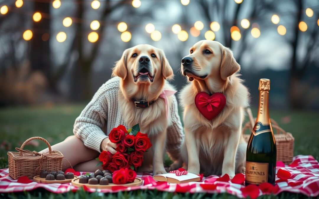 idee Valentine’s Day câine