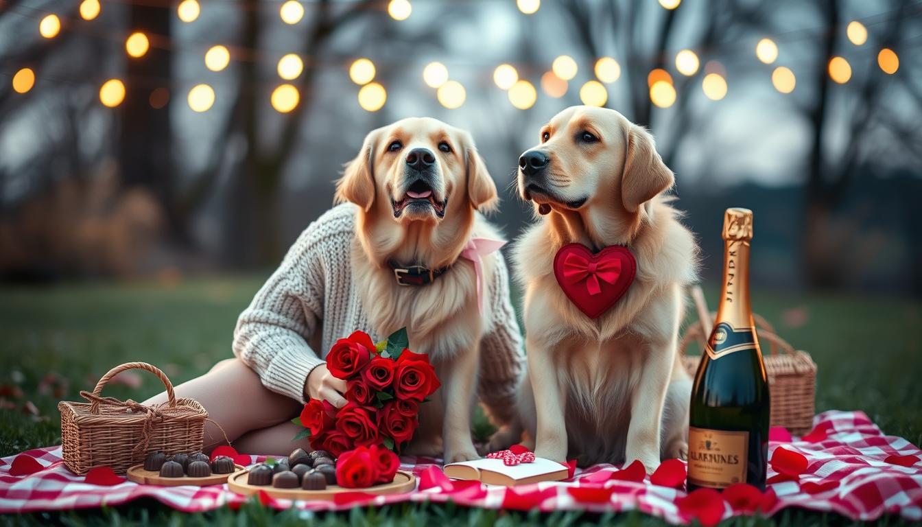 idee Valentine’s Day câine