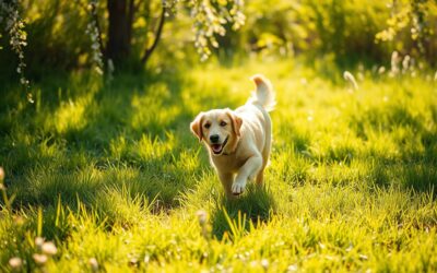 Jocuri de căutare a umbrei – cum îi captezi atenția câinelui vara?