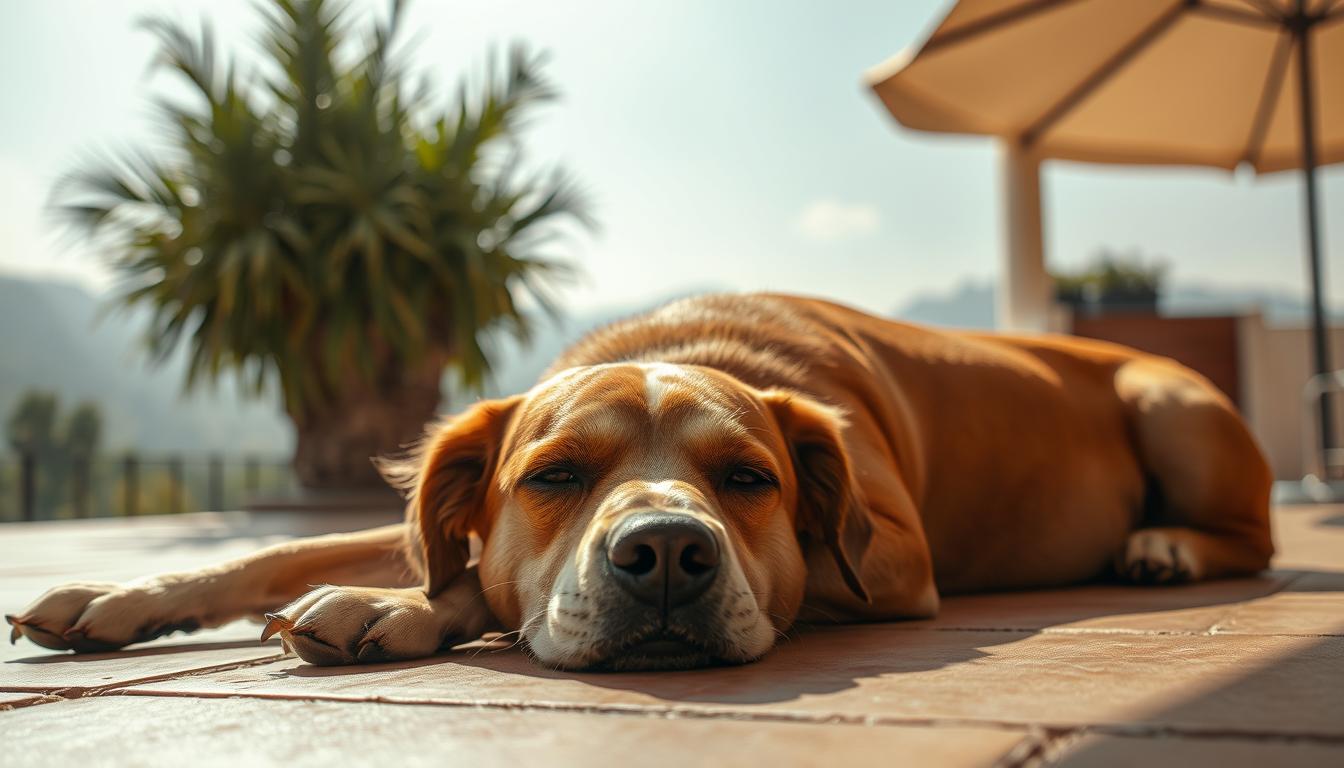 letargie-caine-vara letargie câine vară