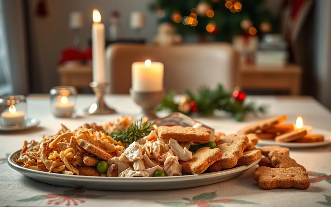 Masa de Crăciun și câinele – capcane alimentare