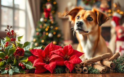Arome de Crăciun și câini – ce să eviți?