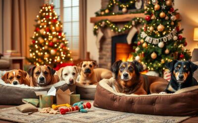 Arome de Crăciun și câini sensibili – ce să eviți