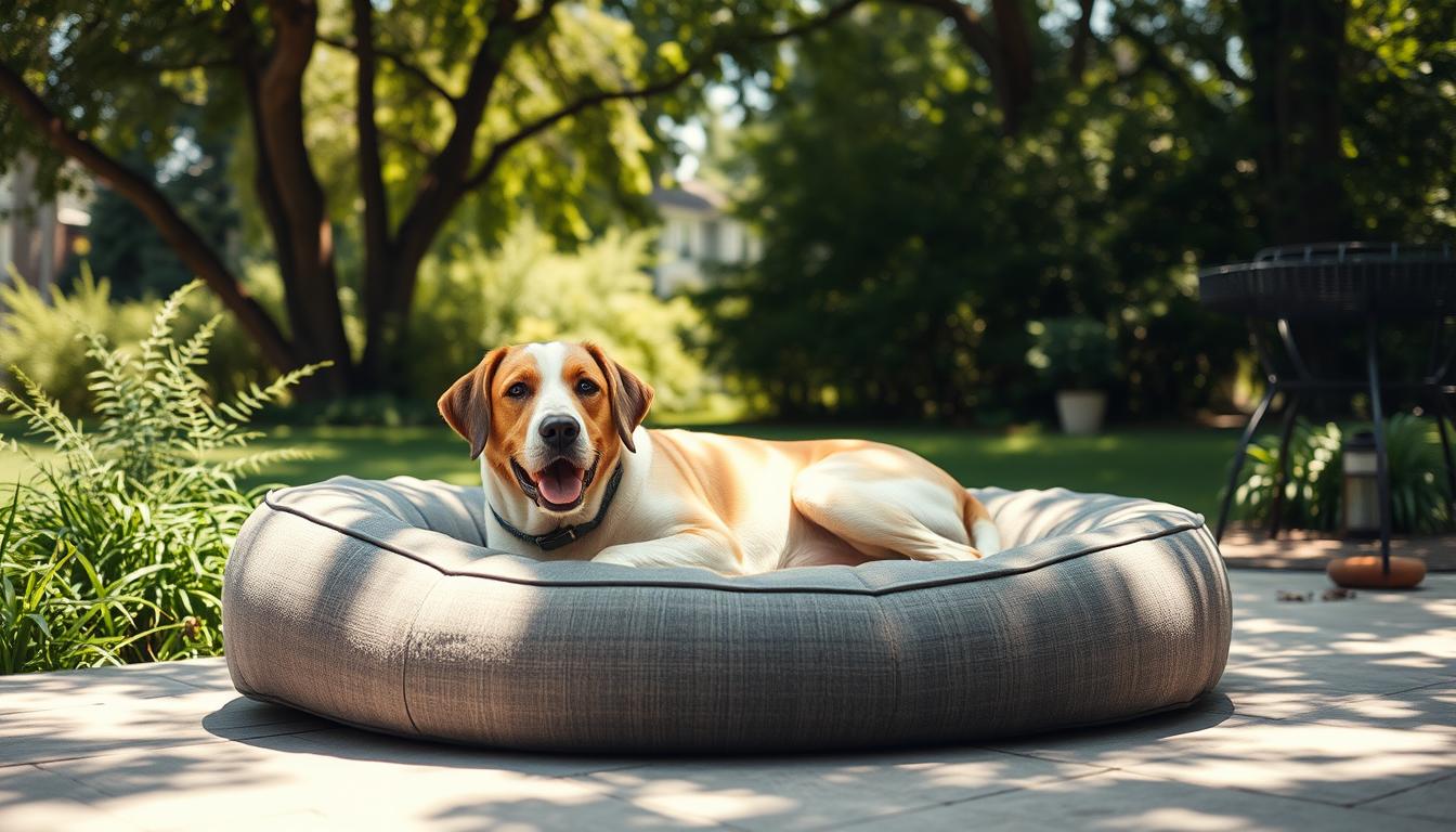 odihnă câine senior vară