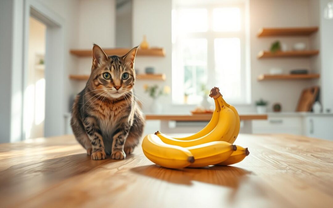 Poate pisica mea să mănânce banană? – Tot ce trebuie să știi despre asta!