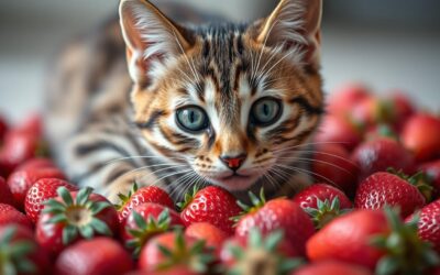 Blog pentru pisici 22 Poate pisica mea să mănânce căpșuni? – Tot ce trebuie să știi despre asta!