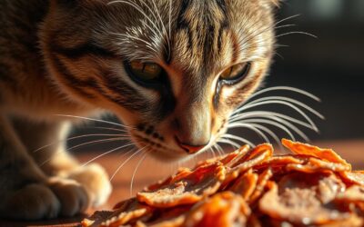 Blog pentru pisici 22 Poate pisica mea să mănânce carne uscată? – Tot ce trebuie să știi despre asta!