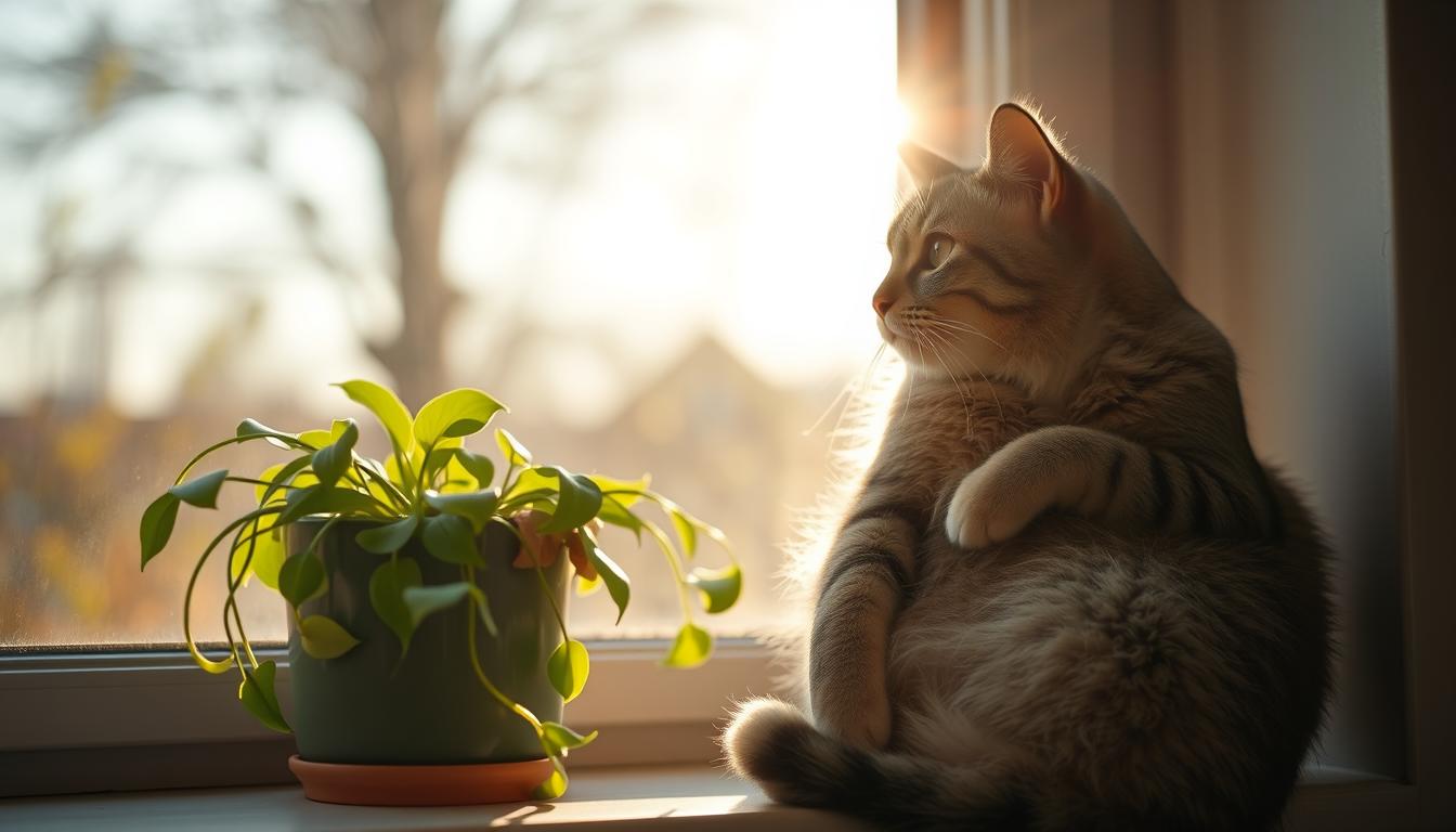 pisica-naparleste-primavara pisică năpârlește primăvara