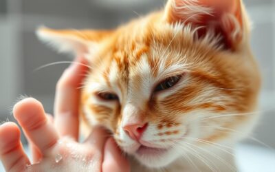 Pisica se scarpină mult după baie – o fi prea sensibilă?