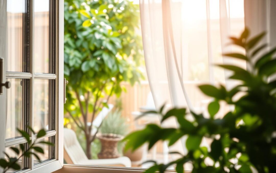 Deschiderea geamurilor vara – ventilație și siguranță