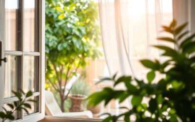 Deschiderea geamurilor vara – ventilație și siguranță