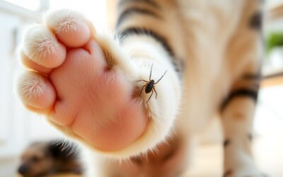 Mușcătura de căpușă la pisici – ce ai de făcut vara?
