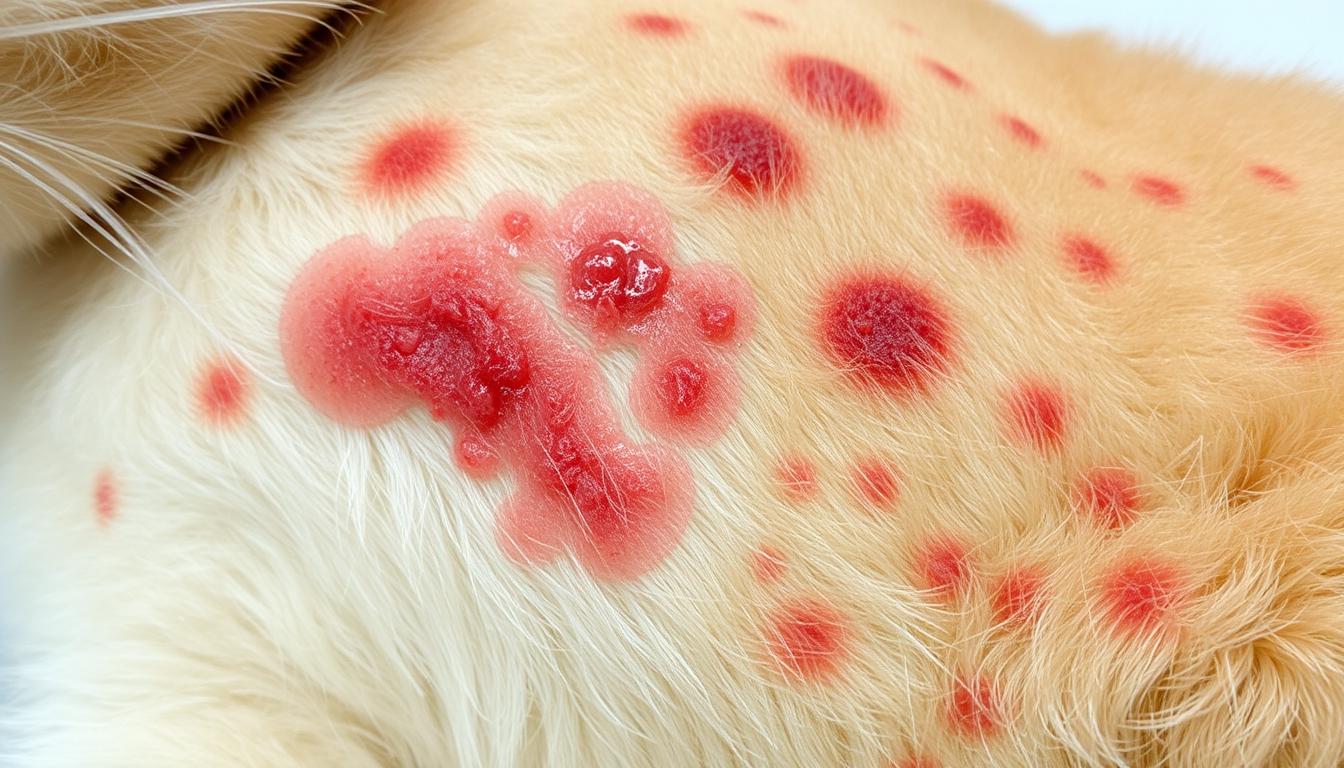 pisica-vara-eruptie-alergica pisică vară erupție alergică