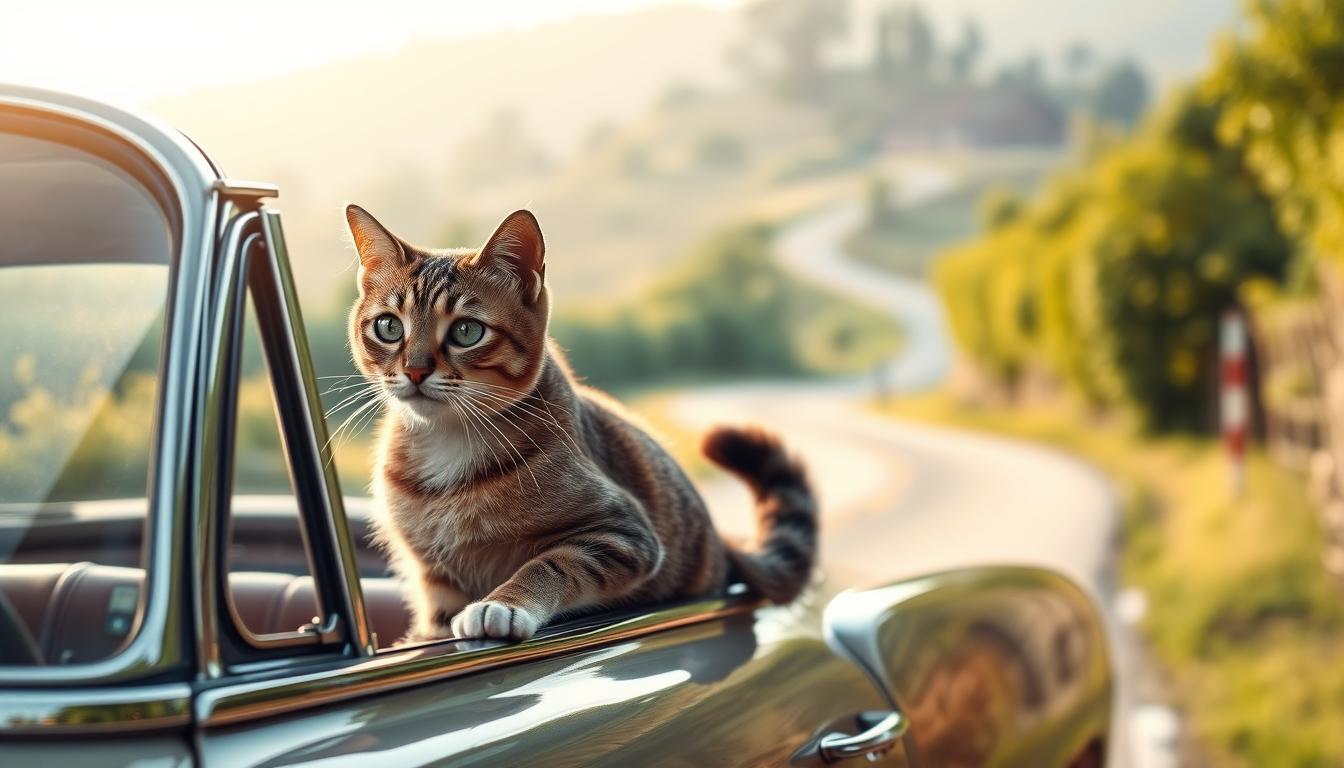 pisica-vara-excursie pisică vară excursie