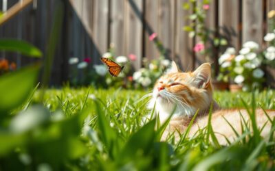 Înțepături de insecte vara – cum protejezi pisica?