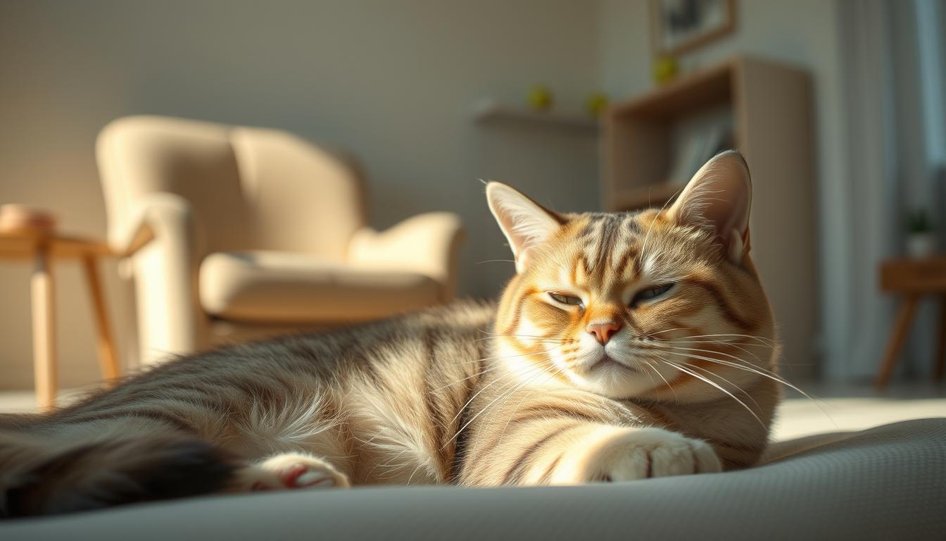 pisică vară nervozitate