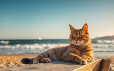 Vacanță la mare și pisica – se poate combina?
