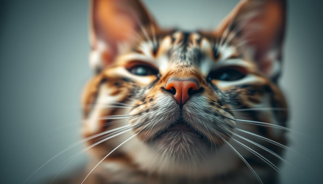 pisica-vara-protectie-nas pisică vară protecție nas