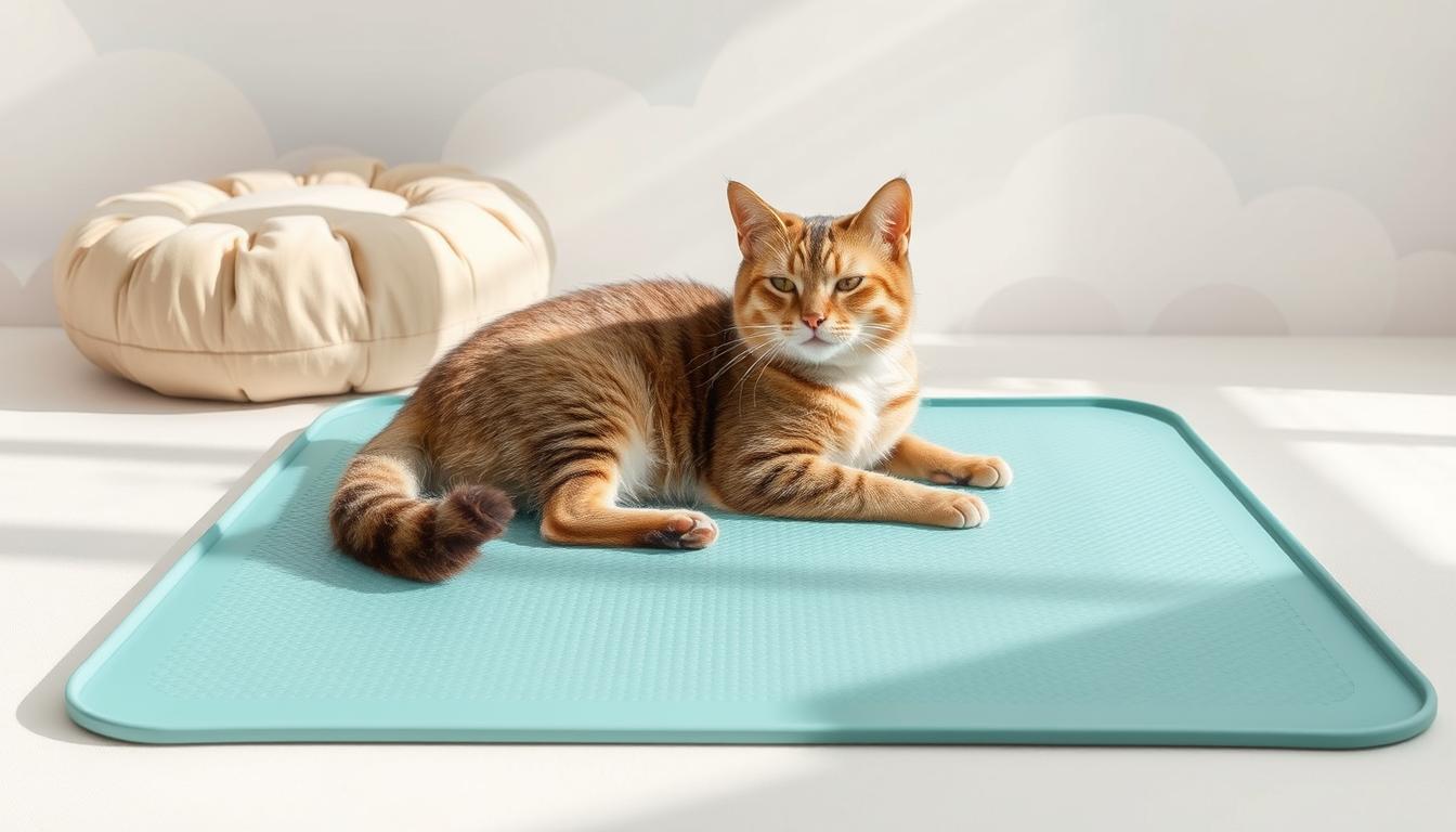pisica-vara-saltea-de-racire pisică vară saltea de răcire