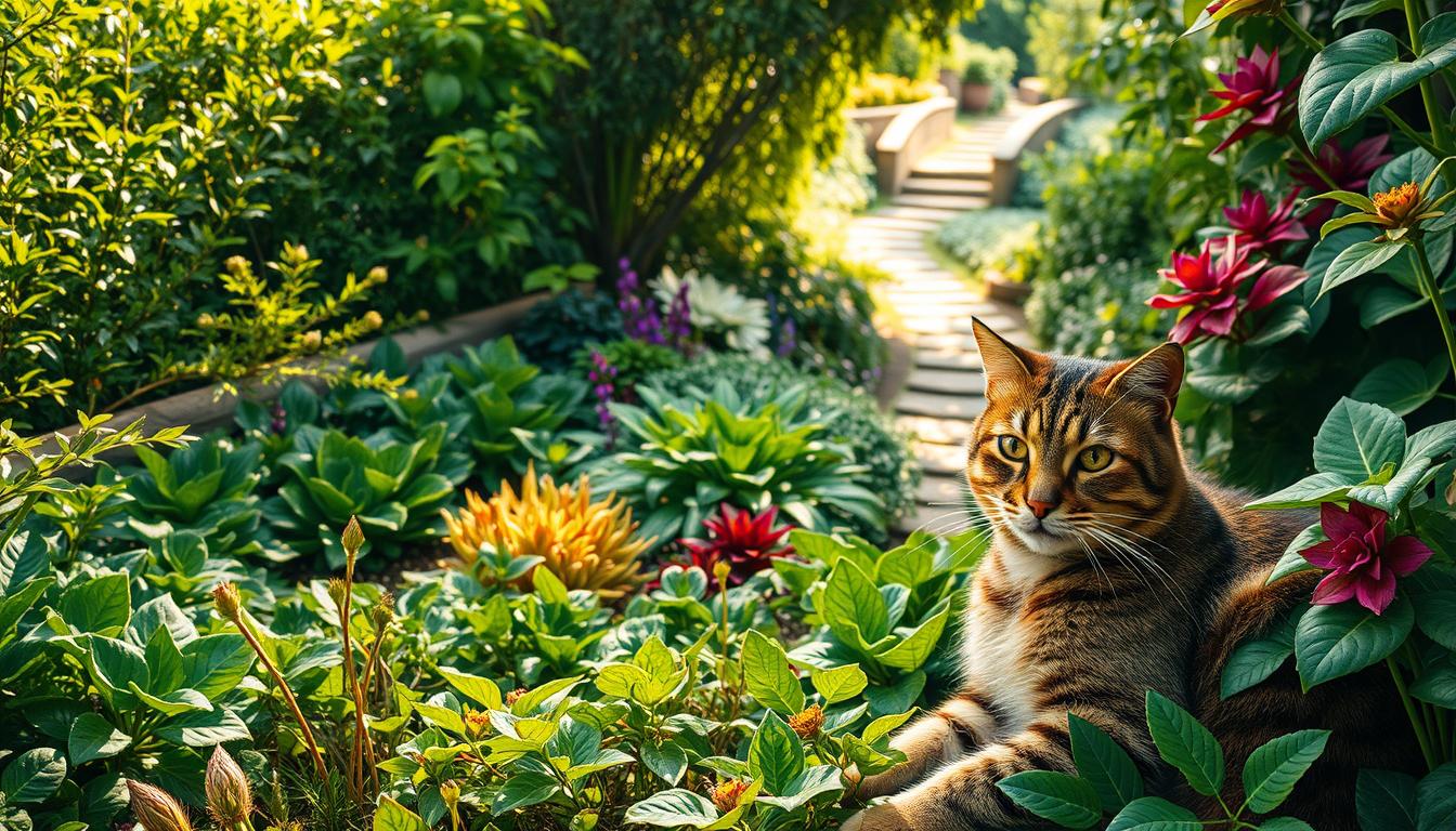 pisica-vara-siguranta-plantelor pisică vară siguranța plantelor