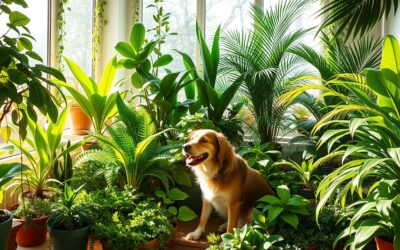 Ce plante verzi pot ajuta la răcirea spațiului câinelui?