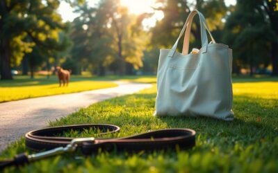 Ce să iei cu tine la plimbările de seară cu câinele vara?