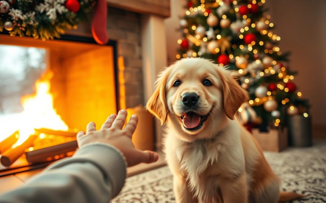 Povești emoționante de Crăciun cu câini adoptați
